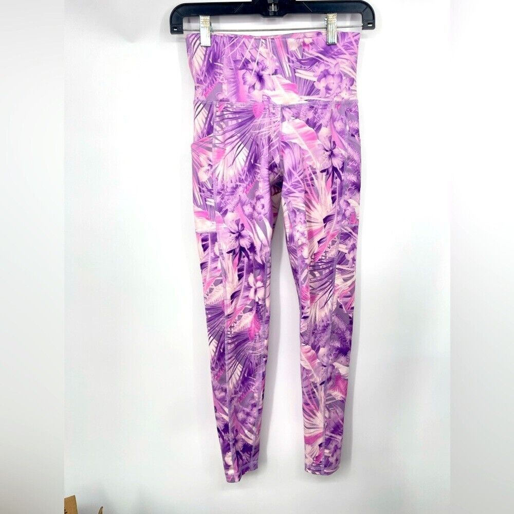 Ideology, athletic yoga pants lavender size extra small